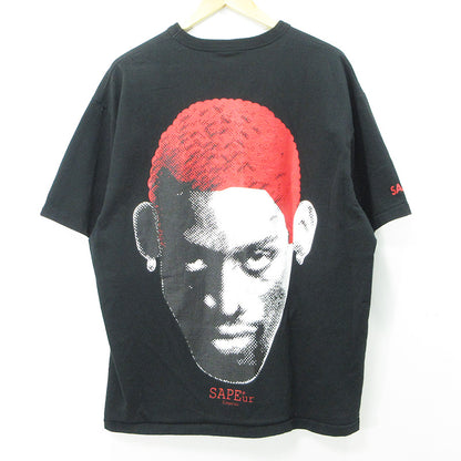 SAPEur | サプール A Elegantes SAPEur アエレガンスサプール ロッドマン半袖Tシャツ 半袖Ｔシャツ ブラック サイズ：XL【三重本店】