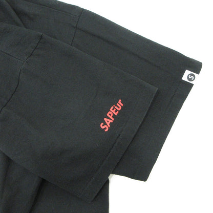 SAPEur | サプール A Elegantes SAPEur アエレガンスサプール ロッドマン半袖Tシャツ 半袖Ｔシャツ ブラック サイズ：XL【三重本店】