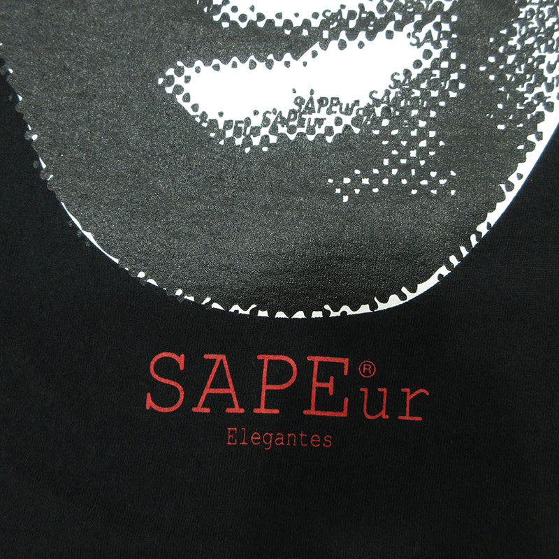 SAPEur | サプール A Elegantes SAPEur アエレガンスサプール ロッドマン半袖Tシャツ 半袖Ｔシャツ ブラック サイズ：XL【三重本店】