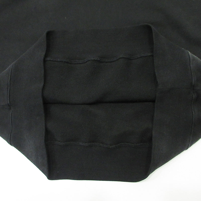 ANTIMID | アンチミッド Studs Hoodie スタッズフーディ USED加工長袖パーカー ダメージ加工 サムホール袖 パーカー ブラック サイズ：L【三重本店】