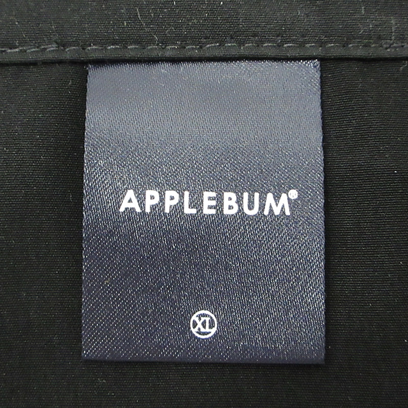 APPLE BUM | アップルバム ロゴ刺繍スイングトップ ハリントンジャケット スイングトップ ブラック サイズ：XL【三重本店】
