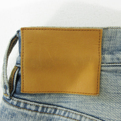 SUGARHILL | シュガーヒル FADED MODERN DENIM WESTERN WIDE TROUSERS フェードモダンデニムウエスタンワイドトラウザーズ USED加工ジップフライデニムパンツ ダメージ加工 ルーズフィット ワイド デニムパンツ ブルー サイズ：不明【三重本店】
