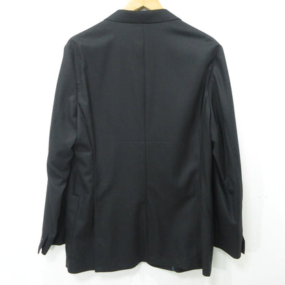 Paul Smith | ポール・スミス ソリッド ウールストレッチ ジャケット ソリッド ウールストレッチ テーパード トラウザーズ セットアップ 143150 ブラック サイズ：XL【三重本店】