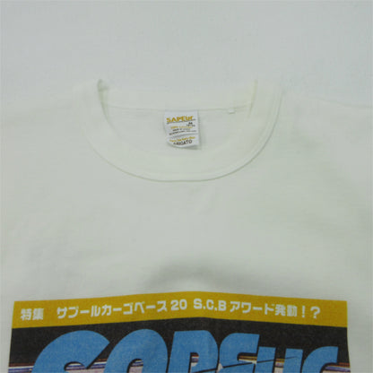 SAPEur | サプール スタンプ20個達成 半袖Ｔシャツ ホワイト サイズ：M【三重本店】