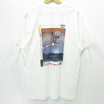 SAPEur | サプール カーゴベース スタンプ20個達成 23年 フォトプリント半袖Ｔシャツ 半袖Ｔシャツ ホワイト サイズ：M【三重本店】