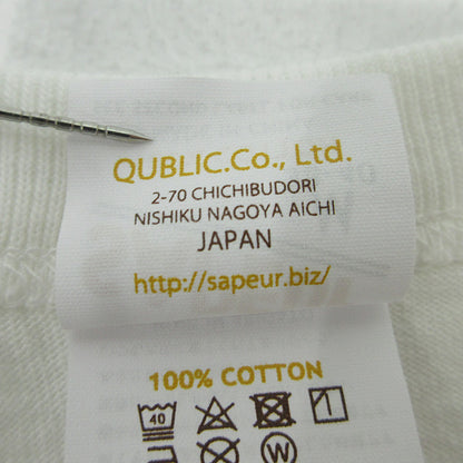 SAPEur | サプール カーゴベース スタンプ20個達成 23年 フォトプリント半袖Ｔシャツ 半袖Ｔシャツ ホワイト サイズ：M【三重本店】