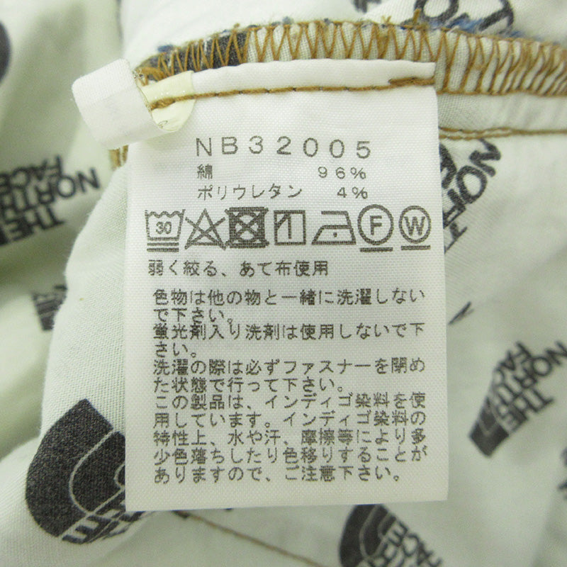 THE NORTH FACE | ザ・ノースフェイス ストレッチジップフライデニムパンツ デニムパンツ NB32005 ネイビー サイズ：M【三重本店】