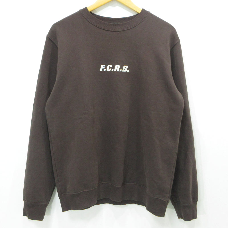 FCRB | エフシーアールビー SIGNATURE CREWNECK SWEAT スウェット FCRB-252095 ブラウン サイズ：M【三重本店】