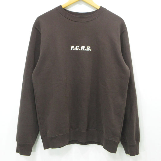 FCRB | エフシーアールビー SIGNATURE CREWNECK SWEAT スウェット FCRB-252095 ブラウン サイズ：M【三重本店】