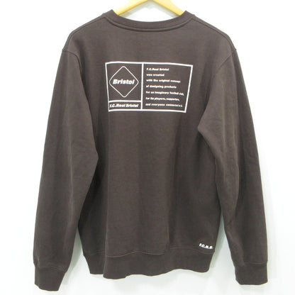 FCRB | エフシーアールビー SIGNATURE CREWNECK SWEAT スウェット FCRB-252095 ブラウン サイズ：M【三重本店】