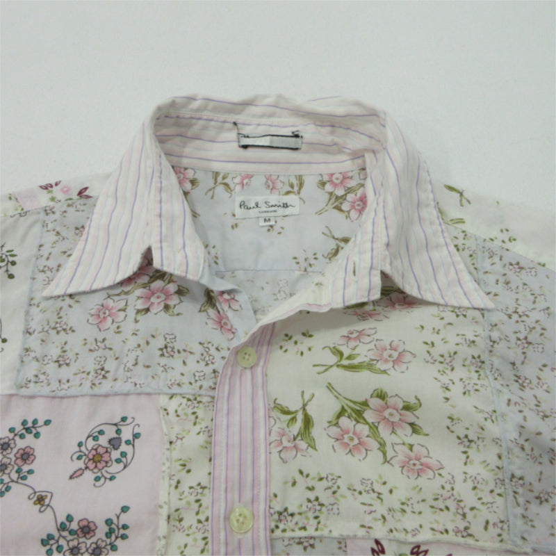 Paul Smith | ポール・スミス フラワー 長袖シャツ ホワイト系 サイズ：M【三重本店】