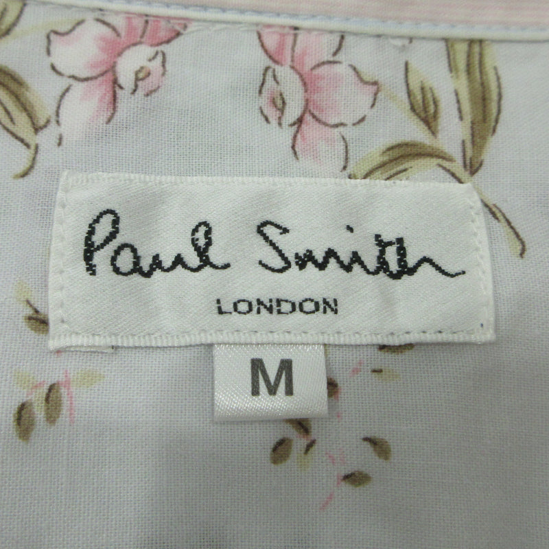 Paul Smith | ポール・スミス フラワー 長袖シャツ ホワイト系 サイズ：M【三重本店】