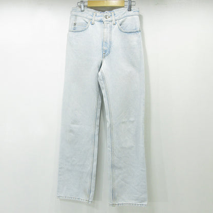 OFF-WHITE | オフホワイト ジップフライデニムパンツ デニムパンツ OWYA036C99DEN002 ライトブルー サイズ：25【三重本店】