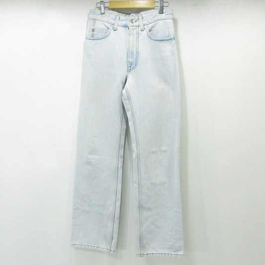 OFF-WHITE | オフホワイト ジップフライデニムパンツ デニムパンツ OWYA036C99DEN002 ライトブルー サイズ：25【三重本店】