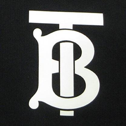 BURBERRY London England | バーバリーロンドンイングランド TBモノグラムプリント長袖スウェットシャツ ロゴプリント スウェット 8024346 ブラック サイズ：XS【三重本店】