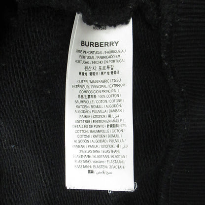 BURBERRY London England | バーバリーロンドンイングランド TBモノグラムプリント長袖スウェットシャツ ロゴプリント スウェット 8024346 ブラック サイズ：XS【三重本店】