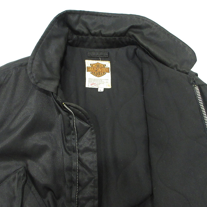 HARLEY-DAVIDSON | ハーレーダビットソン TYPE CWU-55/P フライトジャケット 中綿ミリタリージャケット ミリタリージャケット J84573 ブラック サイズ：L【三重本店】