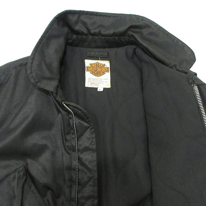 HARLEY-DAVIDSON | ハーレーダビットソン TYPE CWU-55/P フライトジャケット 中綿ミリタリージャケット ミリタリージャケット J84573 ブラック サイズ：L【三重本店】