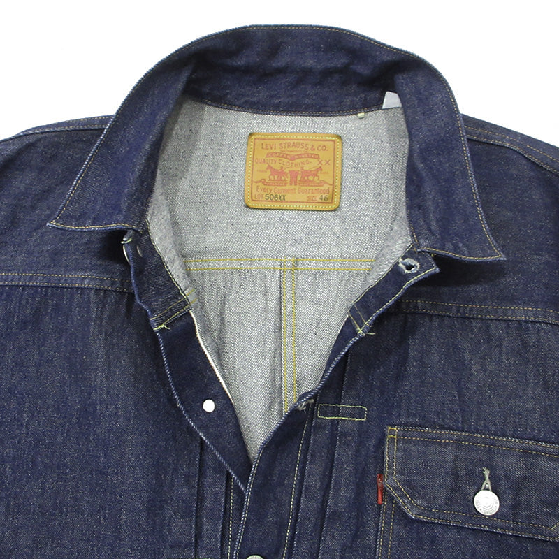 Levi's VintageClothing | リーバイスヴィンテージクロージング Lot. 506XX 1ST シンチバックデニムジャケット T-BACK デニム 70506-0028 ネイビー インディゴ サイズ：46【三重本店】