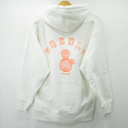 COCOLO BLAND | ココロブランド 3D パーカー ホワイト サイズ：XL【三重本店】