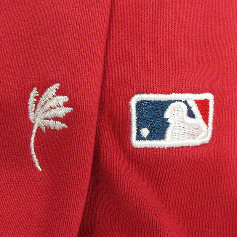 WIND AND SEA | ウィンダンシーウインダンシー × ANGELS エンジェルス MLB ロゴ長袖スウェットシャツ トレーナー スウェット WDS-C-MLB5-24-Q1-06 レッド サイズ：XL【三重本店】