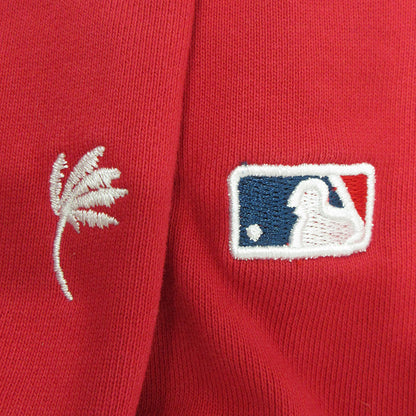 WIND AND SEA | ウィンダンシーウインダンシー × ANGELS エンジェルス MLB ロゴ長袖スウェットシャツ トレーナー スウェット WDS-C-MLB5-24-Q1-06 レッド サイズ：XL【三重本店】