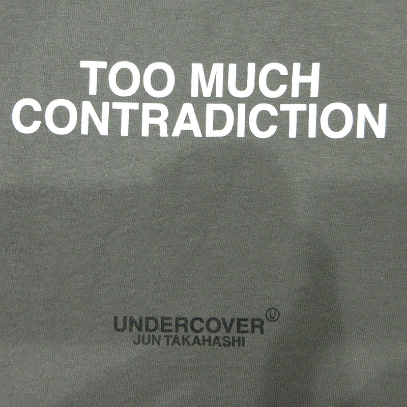 UNDERCOVER | アンダーカバー × 狼煙が呼ぶ 拳銃プリント半袖Tシャツ 映画 半袖Ｔシャツ グレー サイズ：M【三重本店】