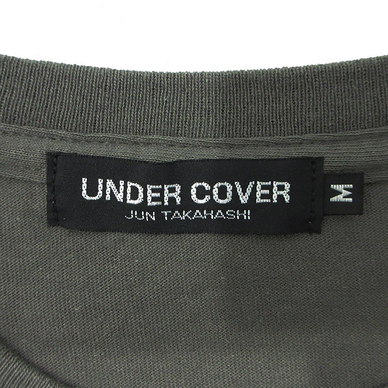 UNDERCOVER | アンダーカバー × 狼煙が呼ぶ 拳銃プリント半袖Tシャツ 映画 半袖Ｔシャツ グレー サイズ：M【三重本店】