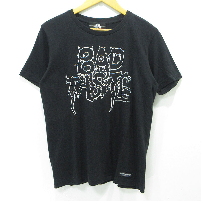 UNDERCOVER | アンダーカバー × BAD TASTE バッドテイスト ロゴプリント半袖Tシャツ 半袖Ｔシャツ ブラック サイズ：M【三重本店】