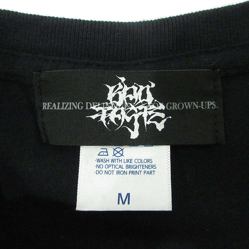UNDERCOVER | アンダーカバー × BAD TASTE バッドテイスト ロゴプリント半袖Tシャツ 半袖Ｔシャツ ブラック サイズ：M【三重本店】