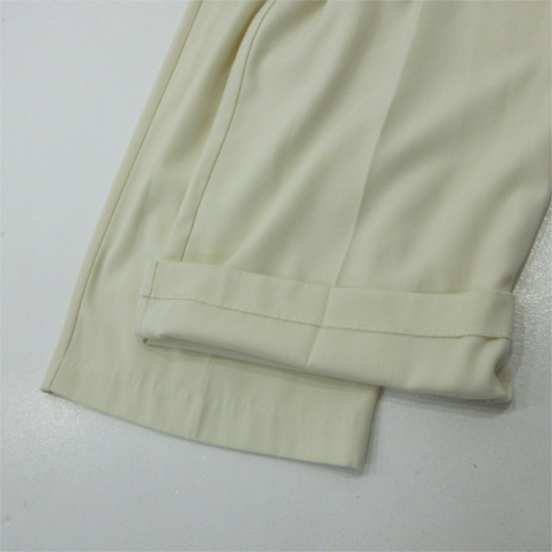 TODAYFUL | トゥデイフル Tuck Twill Trousers その他ボトムス 12310717 アイボリー サイズ：38【三重本店】