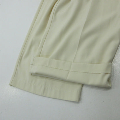 TODAYFUL | トゥデイフル Tuck Twill Trousers その他ボトムス 12310717 アイボリー サイズ：38【三重本店】