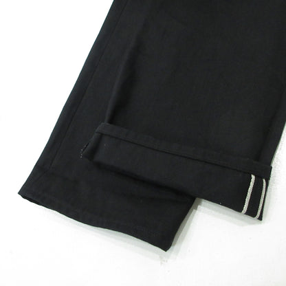MIHARA YASUHIRO | ミハラヤスヒロ SELVAGE DENIM DENIM STRAIGHT PANTS デニムパンツ I13PT023 ブラック サイズ：48【三重本店】
