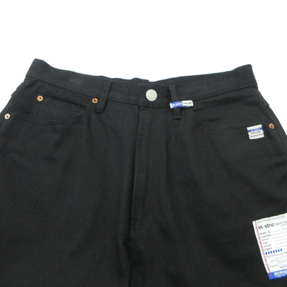 MIHARA YASUHIRO | ミハラヤスヒロ SELVAGE DENIM DENIM STRAIGHT PANTS デニムパンツ I13PT023 ブラック サイズ：48【三重本店】