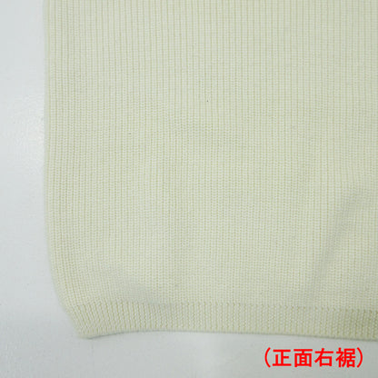 MONCLER | モンクレール GIROCOLLO TRICOT ウール混ロゴプリント長袖ニット セーター F20919C74110 ホワイト アイボリー サイズ：L【三重本店】