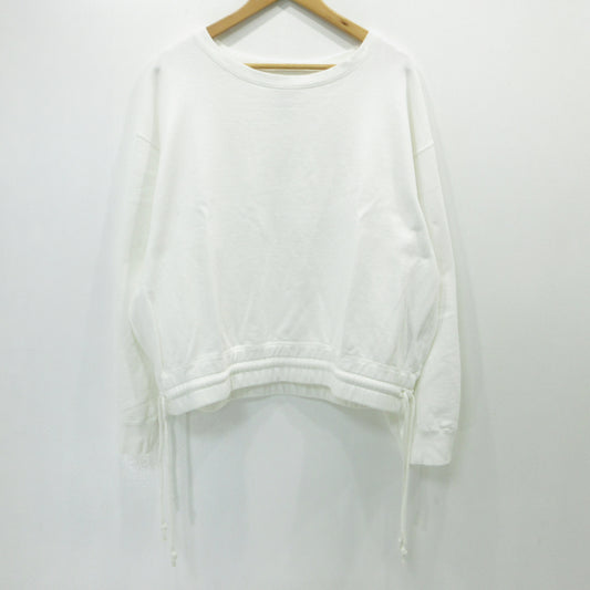 FACETASM | ファセッタズム STRING SWEAT SHIRT スウェット PIPPA-SW-U04 ホワイト【三重本店】