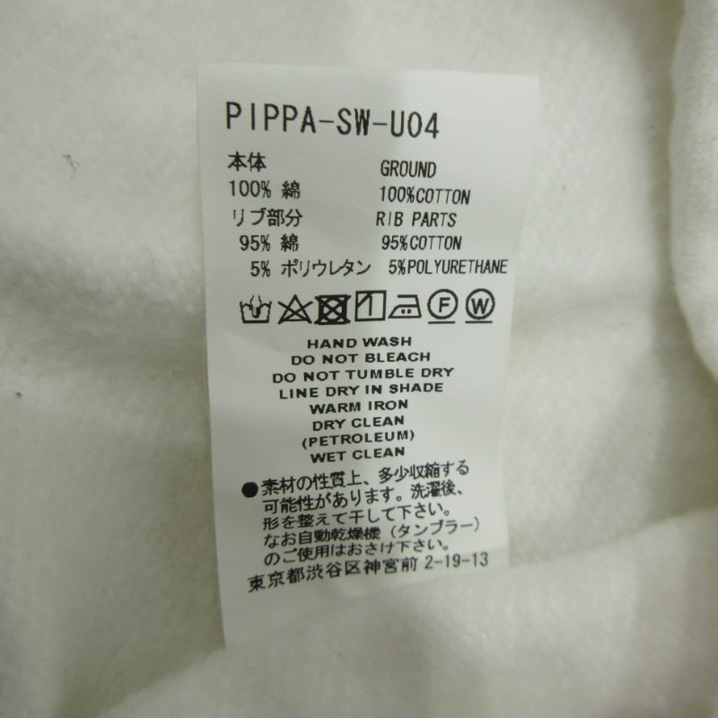 FACETASM | ファセッタズム STRING SWEAT SHIRT スウェット PIPPA-SW-U04 ホワイト【三重本店】