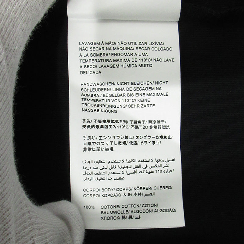 TATRAS | タトラス PEPPINO ペッピーノ 24ss ロゴプリント半袖Tシャツ 半袖Ｔシャツ MTME24S8503-M ブラック サイズ：2【三重本店】
