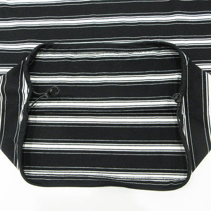 COMME des GARCONS HOMME | コムデギャルソンオム コットンボーダーTシャツスピンドル 25AW 総柄長袖Tシャツ 綿天竺ボーダー ドローコード 長袖Ｔシャツ HP-T002 ブラック×ホワイト サイズ：M【三重本店】