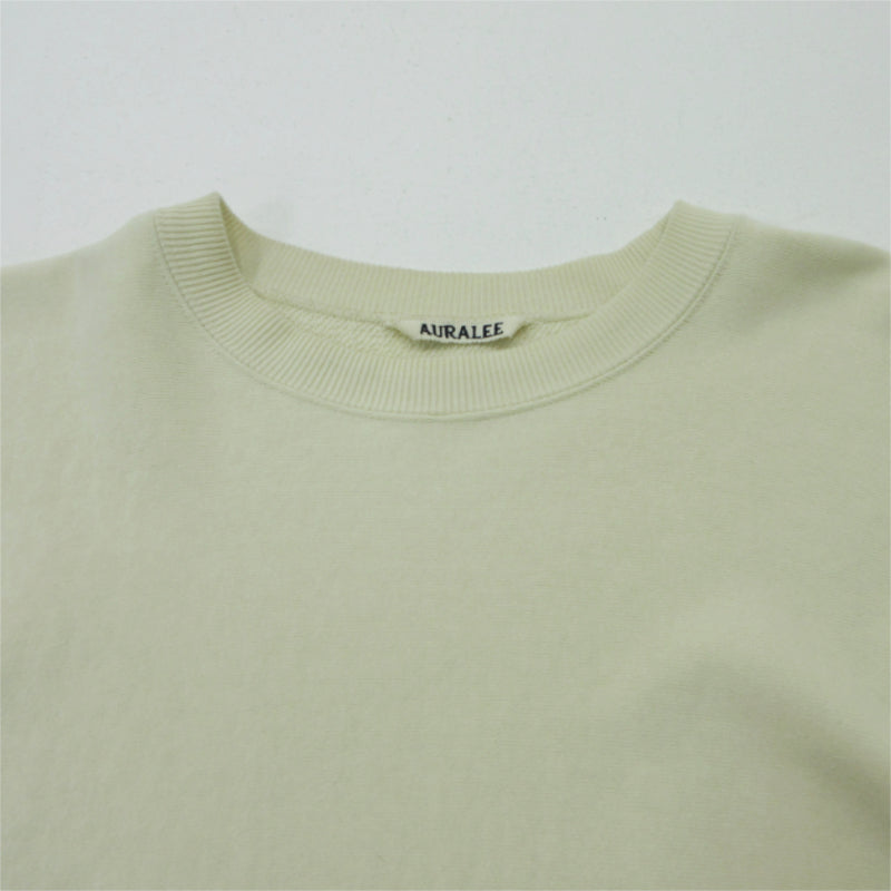 AURALEE | オーラリー SMOOTH SOFT BD SWEAT スウェット A25SP02TU アイボリー サイズ：3【三重本店】