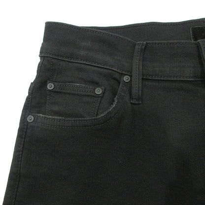 mother | マザー THE INSIDER CROP STEP FRAY インサイダークロップステップフレイ USED加工カットオフジップフライデニムパンツ ストレッチ デニムパンツ B1157-180 ブラック サイズ：28【三重本店】