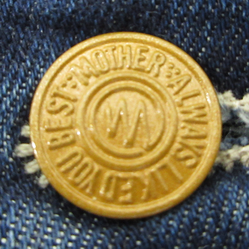 mother | マザー THE INSIDER CROP STEP FRAY インサイダークロップステップフレイ USED加工カットオフジップフライデニムパンツ ダメージ加工 ストレッチ デニムパンツ 1157-104 ネイビー ブルー サイズ：28【三重本店】