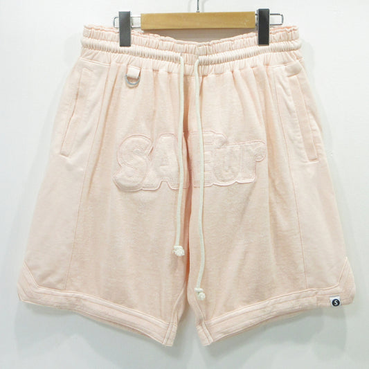 SAPEur | サプール パイル生地 ショートパンツ ピンク サイズ：L【三重本店】
