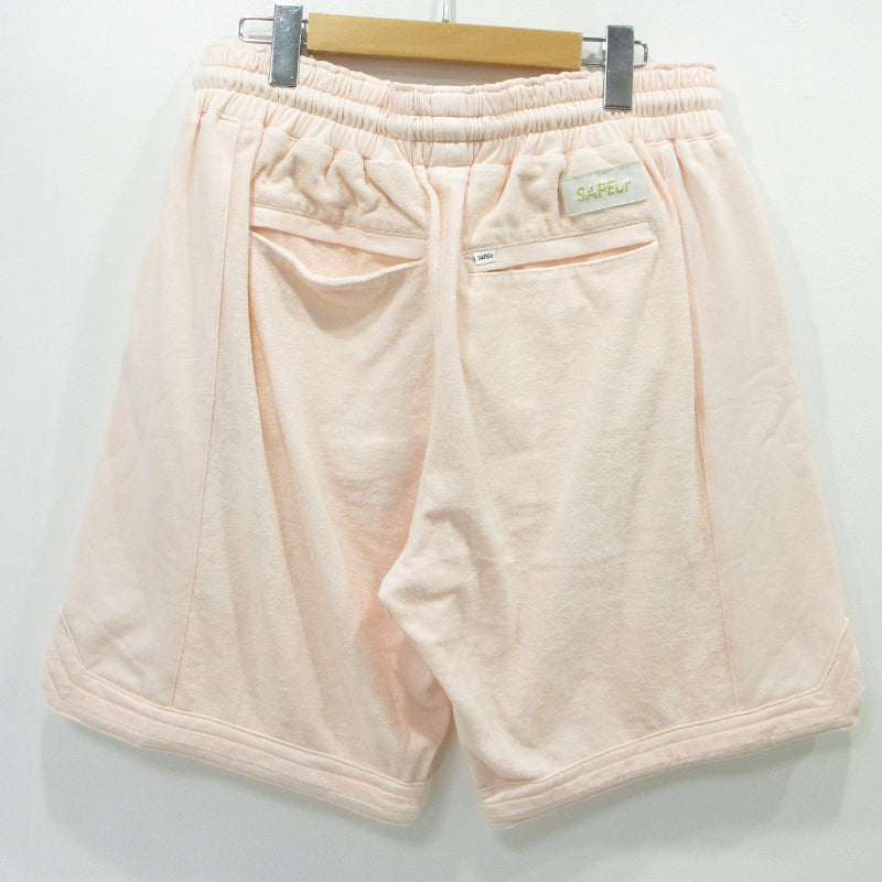 SAPEur | サプール パイル生地 ショートパンツ ピンク サイズ：L【三重本店】
