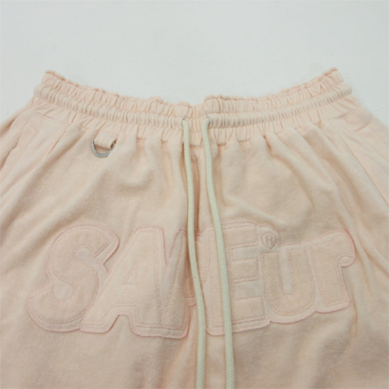 SAPEur | サプール パイル生地 ショートパンツ ピンク サイズ：L【三重本店】