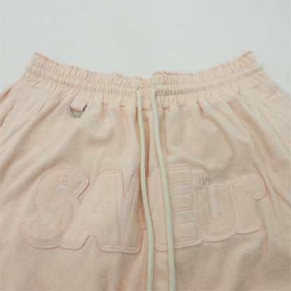 SAPEur | サプール パイル生地 ショートパンツ ピンク サイズ：L【三重本店】