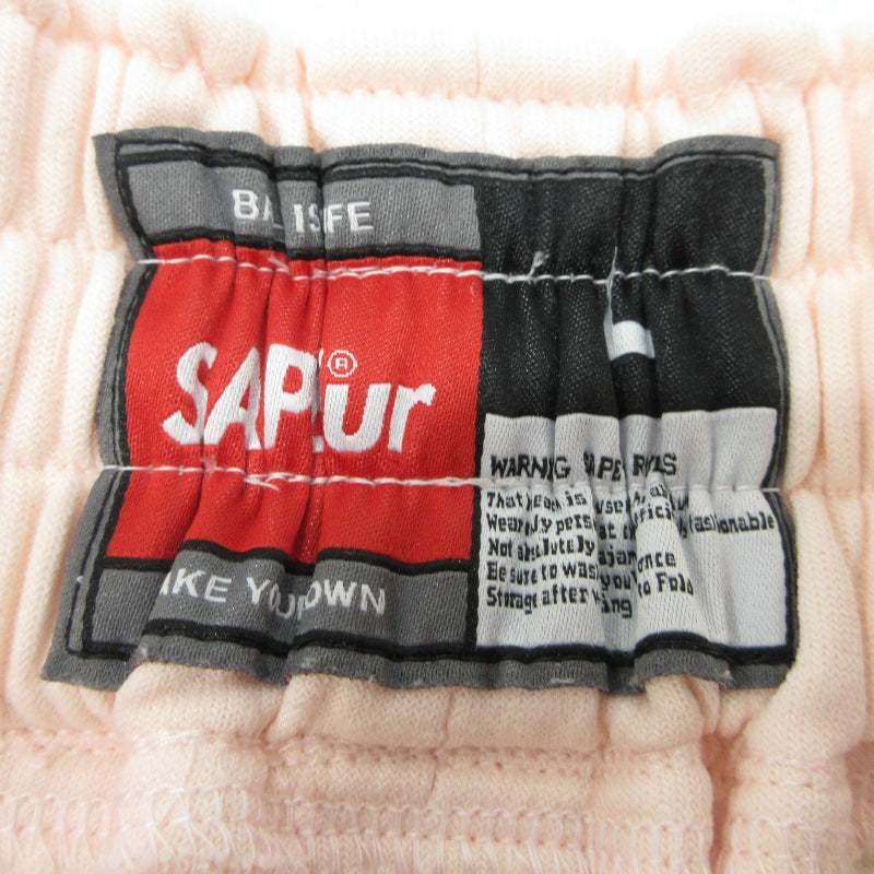 SAPEur | サプール パイル生地 ショートパンツ ピンク サイズ：L【三重本店】