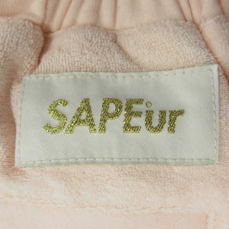 SAPEur | サプール パイル生地 ショートパンツ ピンク サイズ：L【三重本店】