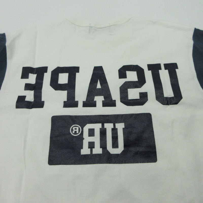SAPEur | サプール ひび割れ加工 半袖Ｔシャツ ホワイト サイズ：XL【三重本店】