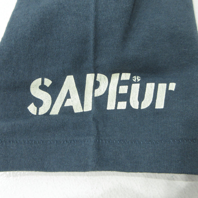 SAPEur | サプール ひび割れ加工 半袖Ｔシャツ ホワイト サイズ：XL【三重本店】
